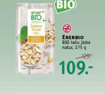 Rossmann Enerbio bio kešu jádra natur nabídka