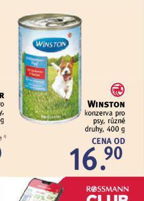 Rossmann Winston konzerva pro psy nabídka