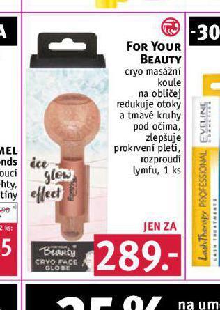 Rossmann For you beauty cryo masážní koule na obličej nabídka