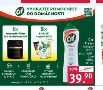 Rossmann Cif cream nabídka