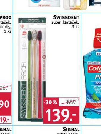 Rossmann Swissdent zubní kartáček nabídka