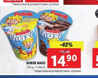 Lidl Bobík maxi nabídka