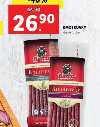 Lidl Kmotrovky nabídka