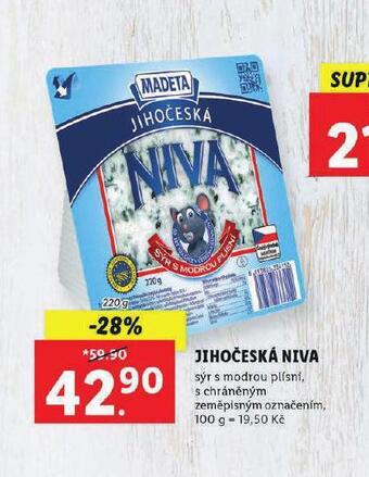 Lidl Jihočeská niva nabídka
