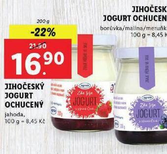 Lidl Jihočeský jogurt ochucený nabídka