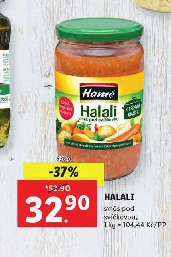 Lidl Hamé halali nabídka