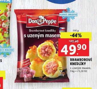 Lidl Bramborové knedlíky nabídka