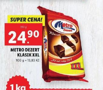 Lidl Metro dezert klasik xxl nabídka