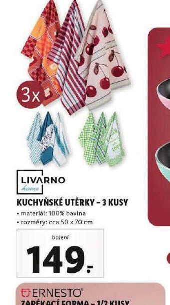Lidl Kuchyňské utěrky nabídka