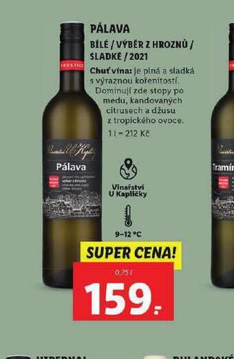 Lidl Pálava nabídka