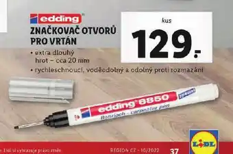 Lidl Značkovač otvorů pro vrtán nabídka