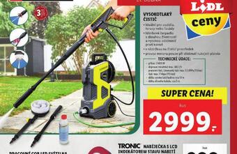 Lidl Vysokotlaký čistič nabídka