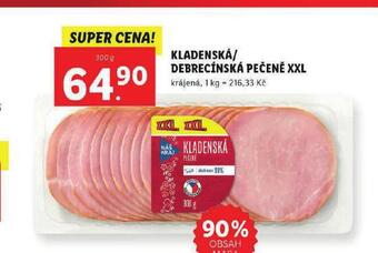 Lidl Debrecínská pečeně xxl nabídka