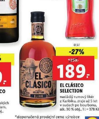 Lidl El clásico selection nabídka