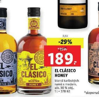 Lidl El clásico honey nabídka