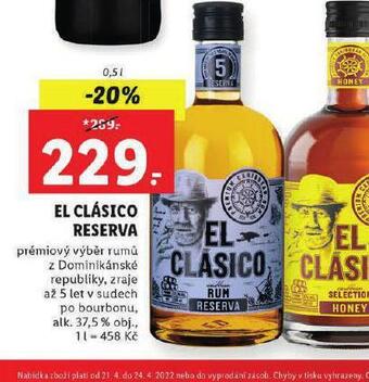 Lidl El clásico reserva nabídka