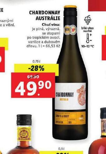 Lidl Chardonnay austrálie nabídka