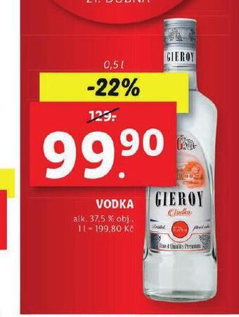 Lidl Vodka nabídka