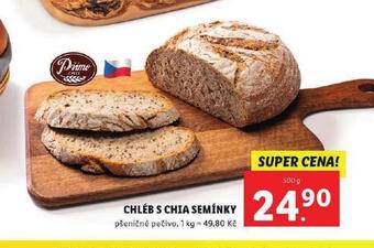 Lidl Chléb s chia semínky nabídka
