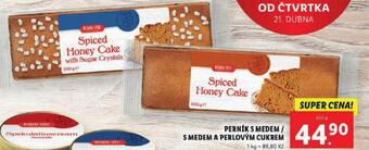 Lidl Perník s medem a perlovým cukrem nabídka