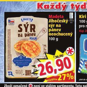 Norma Madeta jihočeský sýr na pánev nabídka