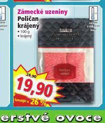 Norma Poličan krájený nabídka