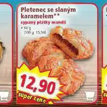 Pletenec se slaným karamelem