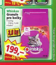 Norma Whiskas granule pro kočky nabídka