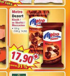 Norma Metro dezert nabídka