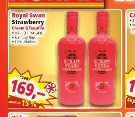 Norma Royal swan strawberry nabídka