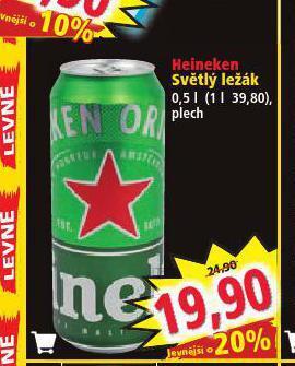 Norma Pivo heineken nabídka
