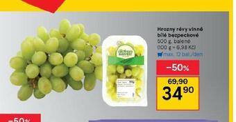 Tesco Hrozny révy vinné bílé bezpeckové nabídka