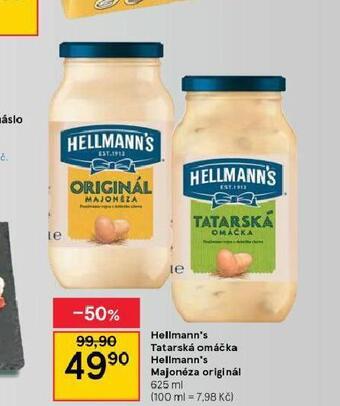 Tesco Hellmann´s tatarská omáčka, majonéza nabídka