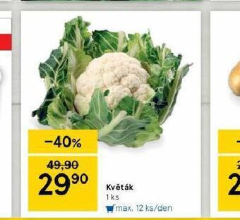 Tesco Květák nabídka
