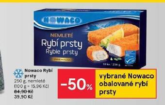 Tesco Nowaco rybí prsty nabídka