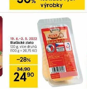 Tesco Blaťácké zlato nabídka