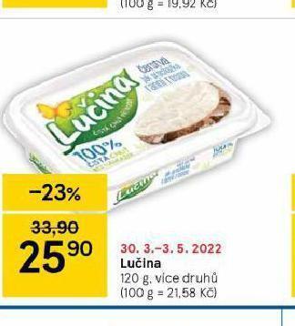Tesco Lučina nabídka