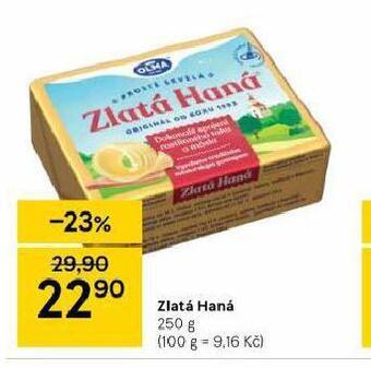 Tesco Zlatá haná nabídka