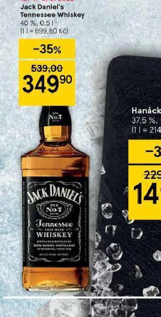 Jack daniel´s tennessee whisky