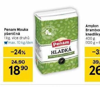 Tesco Penam mouka pšeničná nabídka