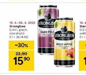 Tesco Strongbow nabídka