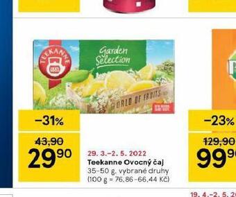 Tesco Teekanne ovocný čaj nabídka