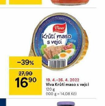 Viva krůtí maso s vejci
