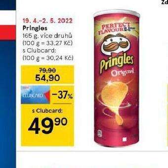 Tesco Pringles nabídka