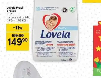 Tesco Lovela prací prášek nabídka