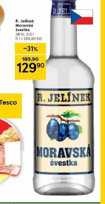Tesco R. jelínek moravská švestka nabídka