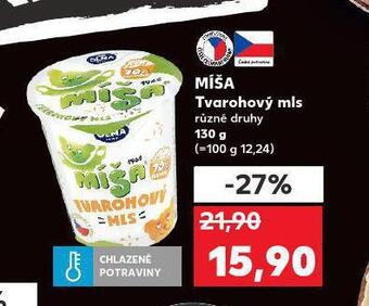 Kaufland Míša tvarohový mls nabídka