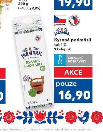 Kaufland Kysané podmáslí nabídka
