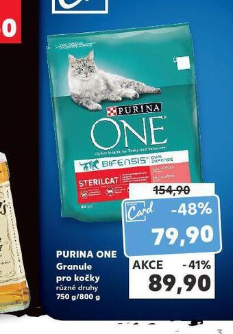 Kaufland Purina one granule pro kočky nabídka