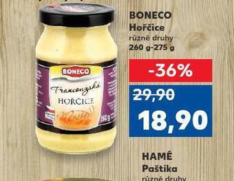 Kaufland Boneco hořčice nabídka